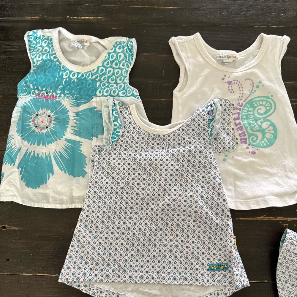 12 Mix and Matching Sets Girls' Naartjie Clothing Bundle - Picture 11 of 16